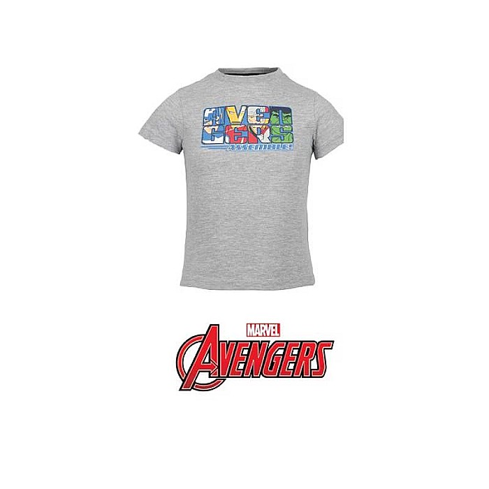 Tricou copii, gri, Asemble, Avengers [2]
