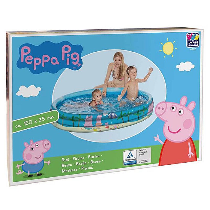 Piscină gonflabilă pentru copii, 3 inele, 150 x 25 cm, Peppa Pig [3]