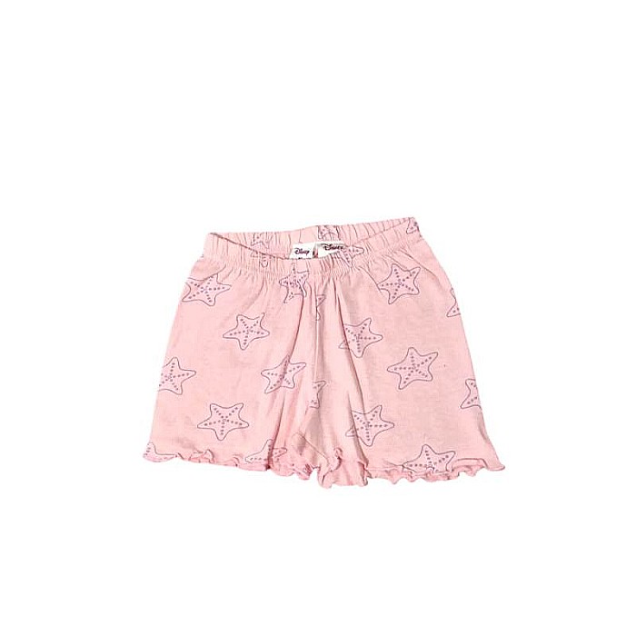 Pijamale copii cu mânecă scurtă, bumbac, multicolor, Ariel, Disney [2]