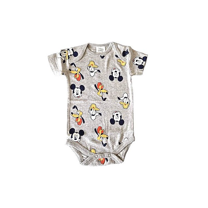 Set două body-uri cu mânecă scurtă, multicolor, Mickey Mouse [3]
