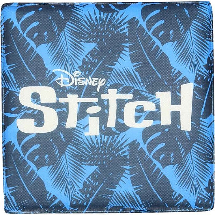 Taburet Pliabil cu Spațiu de Depozitare, Tip Cutie, Multicolor, Sarcină Maximă 80 kg, 30x30x30 cm, Stitch [3]