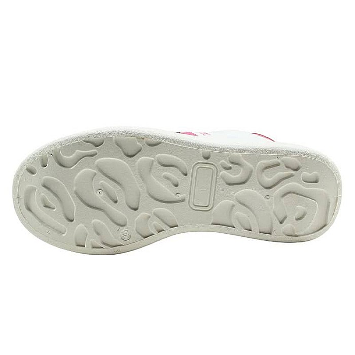 Pantofi sport din piele ecologică cu detalii holografice, alb, PI, Lee Cooper [5]