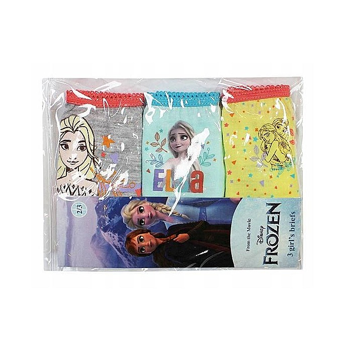Set 3 perechi chiloți bumbac Disney Frozen Galben [2]