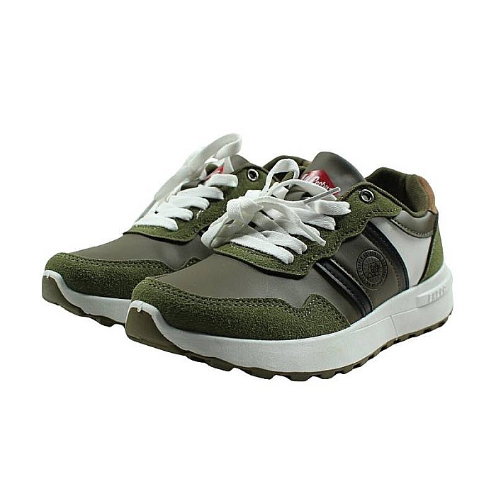 Pantofi sport din piele ecologică cu detalii holografice, multicolor, KA, Lee Cooper [2]