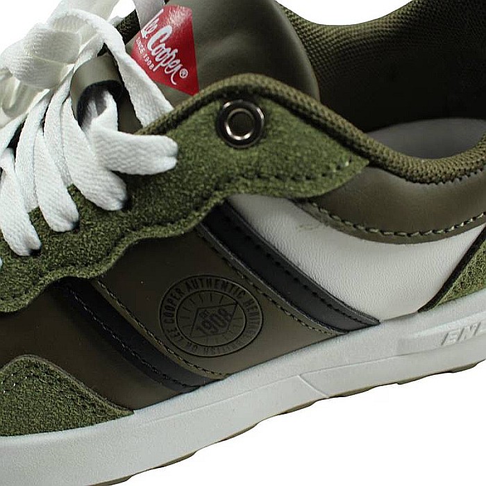 Pantofi sport din piele ecologică cu detalii holografice, multicolor, KA, Lee Cooper [6]