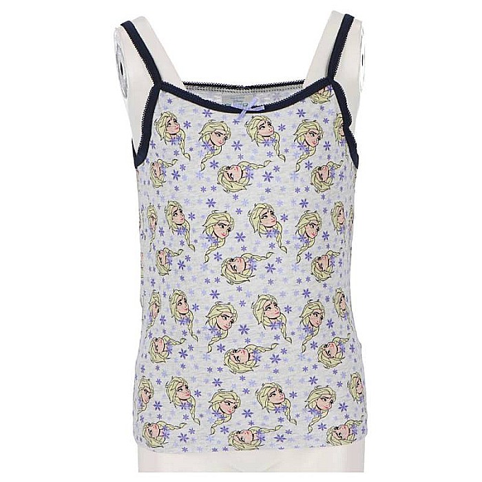Set două maiouri fete, 100% bumbac, multicolor, Elsa, Frozen [2]