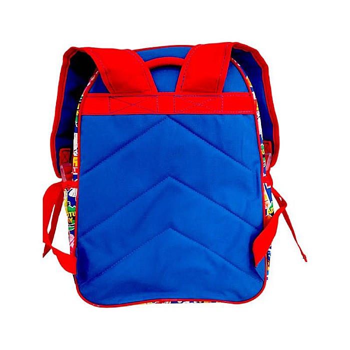 Ghiozdan ergonomic, cu două compartimente și două buzunare laterale, 40x30x15 cm, bretele ajustabile și întărite, multicolor, All Mighty, Paw Patrol [4]