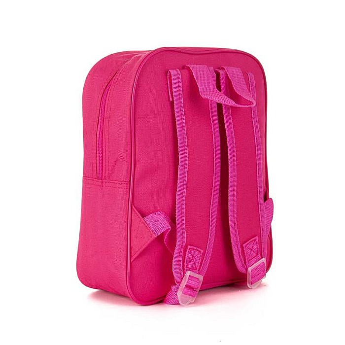 Ghiozdan cu un compartiment principal și buzunar, 30x8x23 cm, bretele ajustabile și întărite, multicolor, Barbie [2]