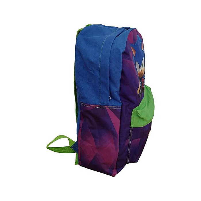 Rucsac cu un compartiment principal și buzunar față, 42x30x15 cm, bretele ajustabile și întărite, multicolor, Sonic [4]