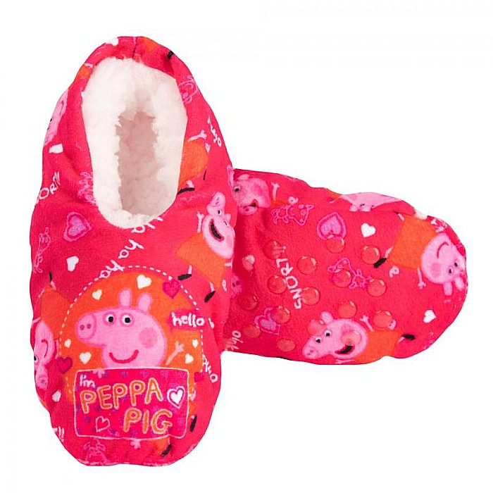 Papuci botoși de casă Peppa Pig Oink Roz [7]