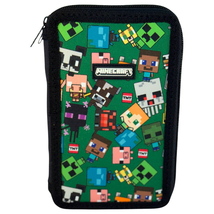 Penar cu 3 compartimente, echipat, 42 piese, multicolor, Happy, Minecraft [2]