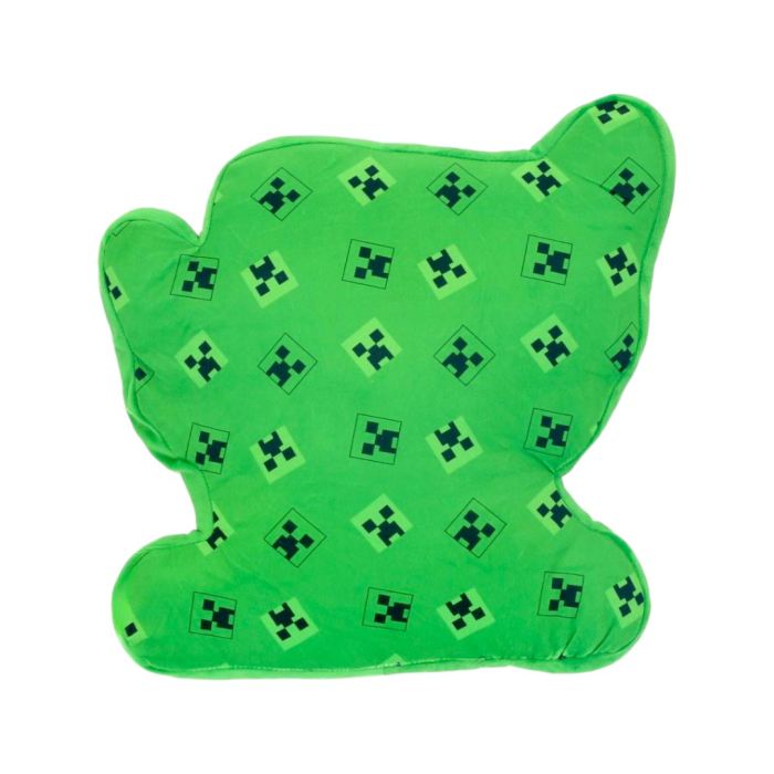 Pernă 3D, 40 cm, verde, Happy, Minecraft [2]