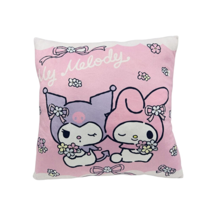 Pernă pentru copii cu două fețe, 38x38 cm, multicolor, Fun, Kuromi [2]