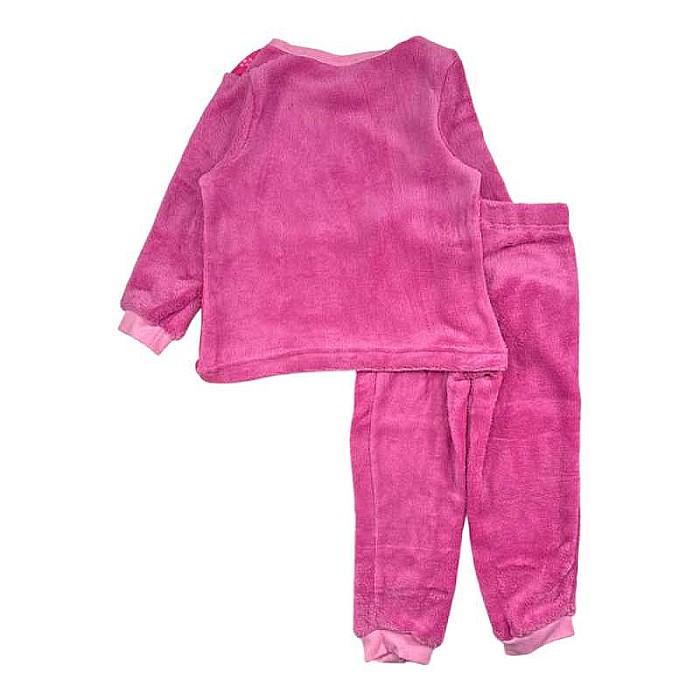 Pijama copii, cu mânecă lungă, cocolino, fucsia, Minnie Mouse, Disney [4]