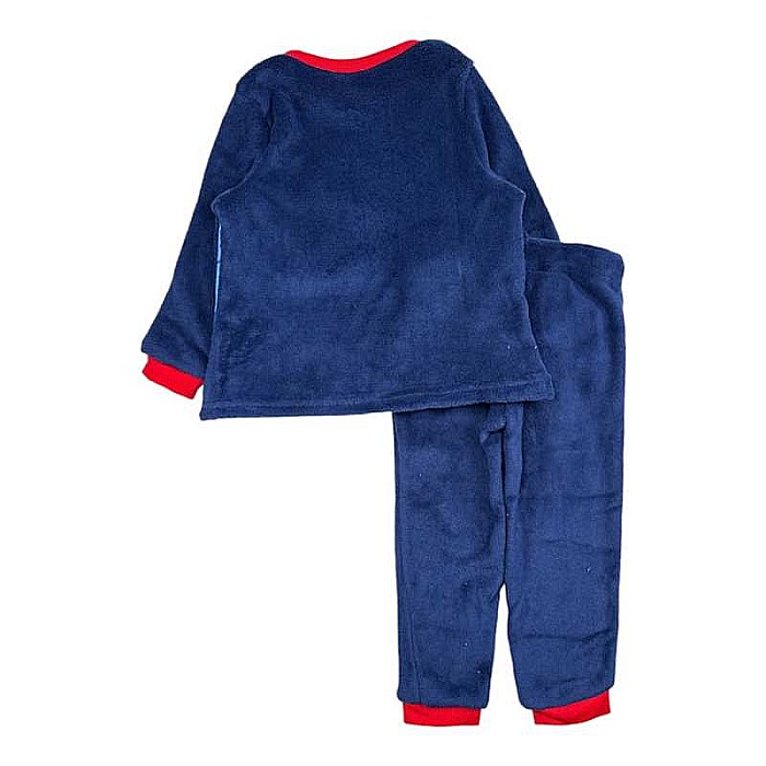 Pijama copii, cu mânecă lungă, cocolino, albastru, Spiderman, Marvel [3]