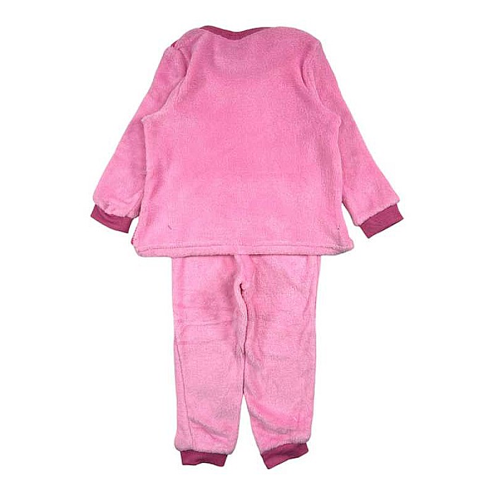 Pijama copii, cu mânecă lungă, cocolino, roz, Minnie Mouse, Disney [4]