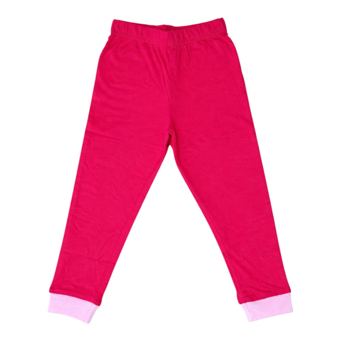 Pijamale copii, 100% bumbac, roz, Hero, Stitch, Disney [4]