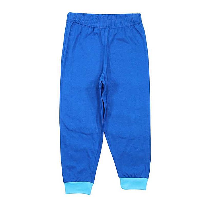 Pijamale copii cu mânecă lungă, 100% bumbac, albastru, Smile, Mickey Mouse [3]