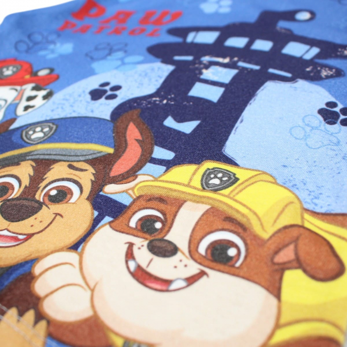 Pijamale copii cu maneca scurta, 100% bumbac, multicolor, Happy Days, Paw Patrol [5]