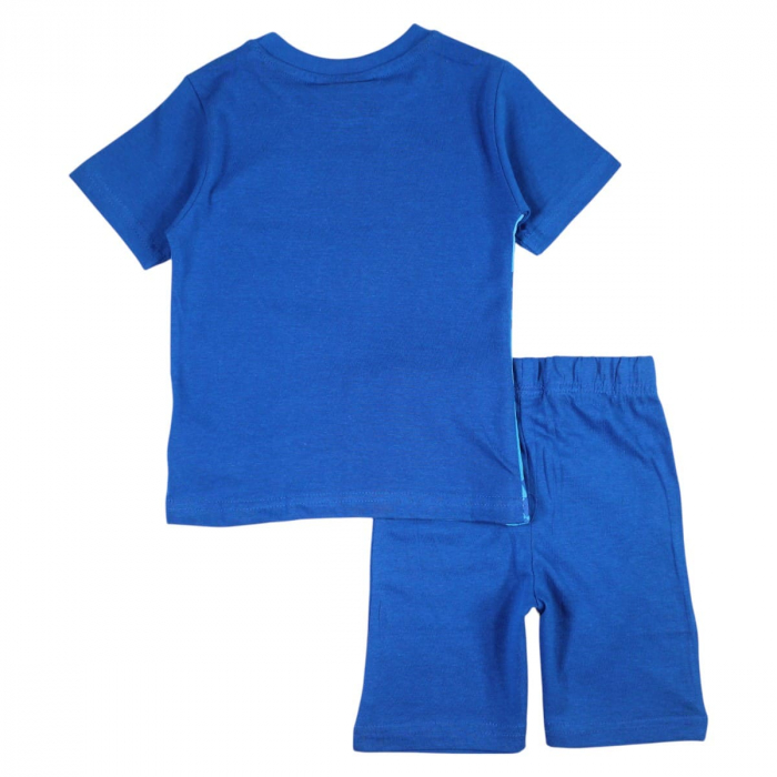 Pijamale copii cu maneca scurta, 100% bumbac, multicolor, Happy, Sonic [2]