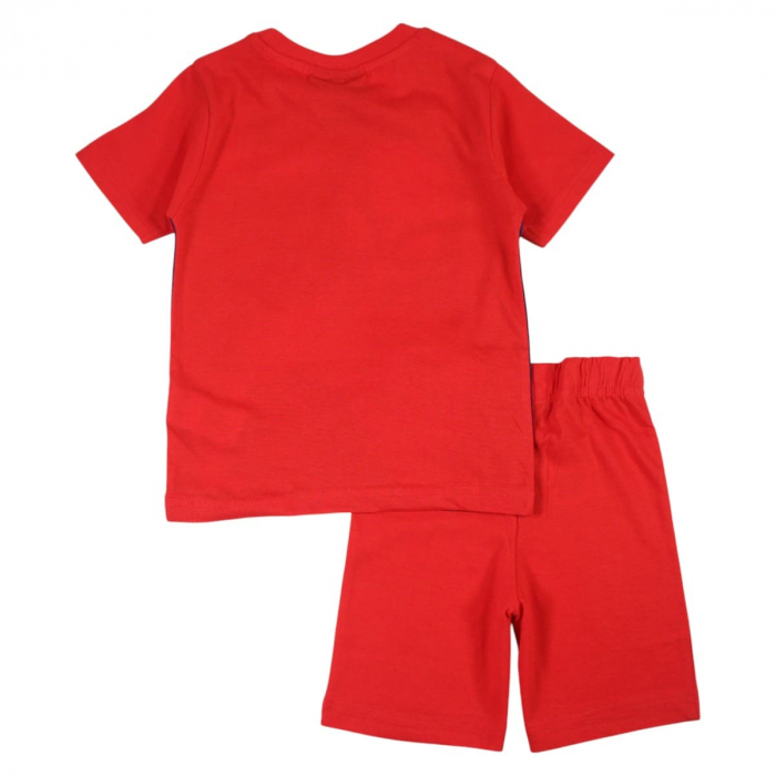 Pijamale copii cu maneca scurta, 100% bumbac, multicolor, Happy, Spiderman [2]