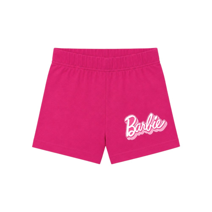 Pijamale copii, mânecă scurtă, 100% bumbac, multicolor, Hero, Barbie [3]