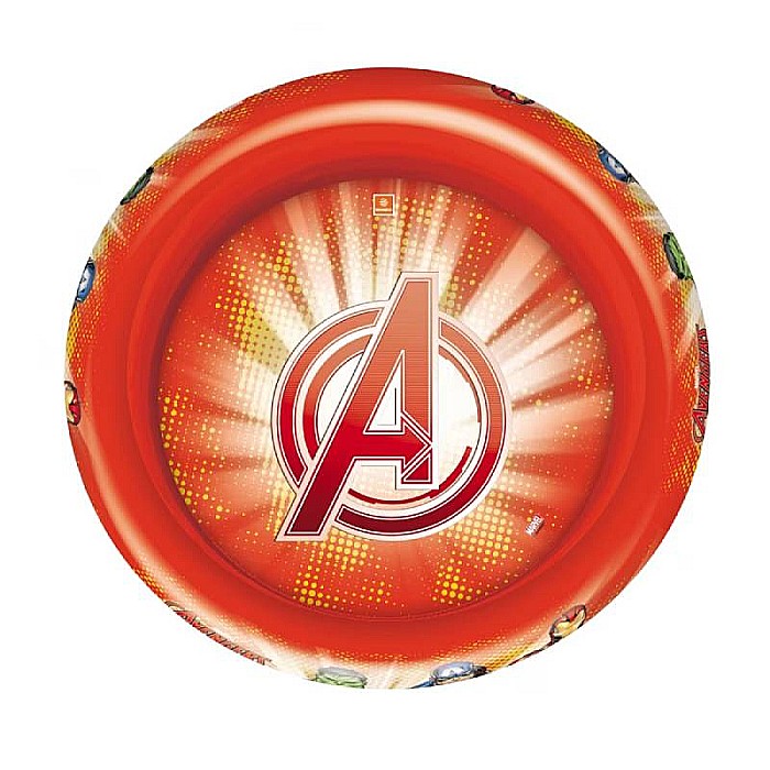 Piscină gonflabilă pentru copii, rotundă, diametru 100 cm, multicolor, Avengers [2]