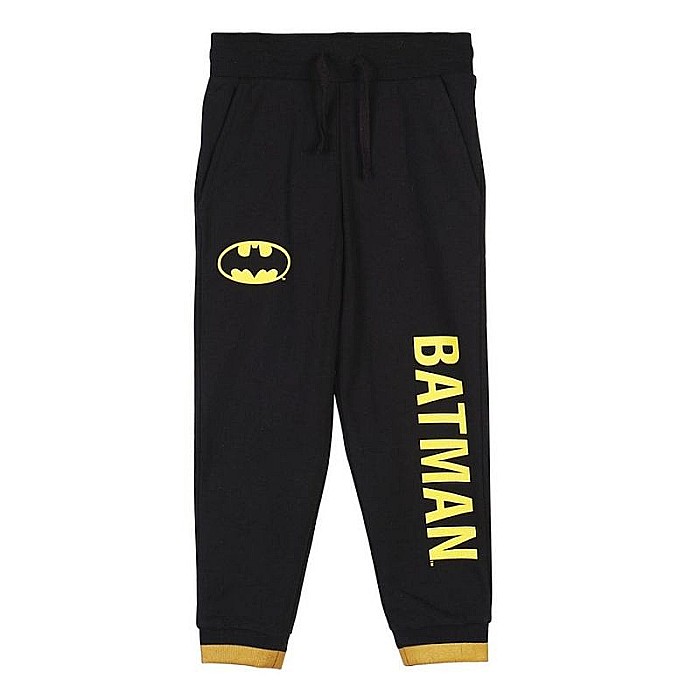 Pantaloni trening imprimeu Batman Negru [1]