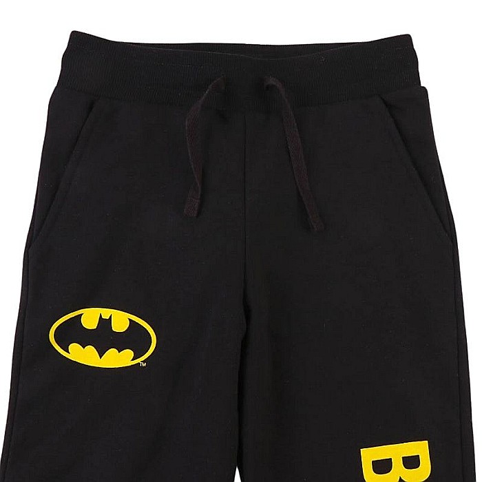Pantaloni trening imprimeu Batman Negru [3]