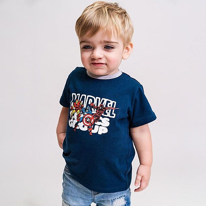 Set două tricouri copii, 100% bumbac, multicolor, Spiderman [6]