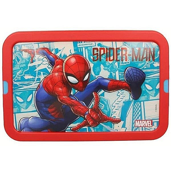 Cutie pentru depozitarea jucăriilor Stor, model Spider-Man, cu capac, 7l, multicolor, 18.5x19.2x28.7 cm [3]