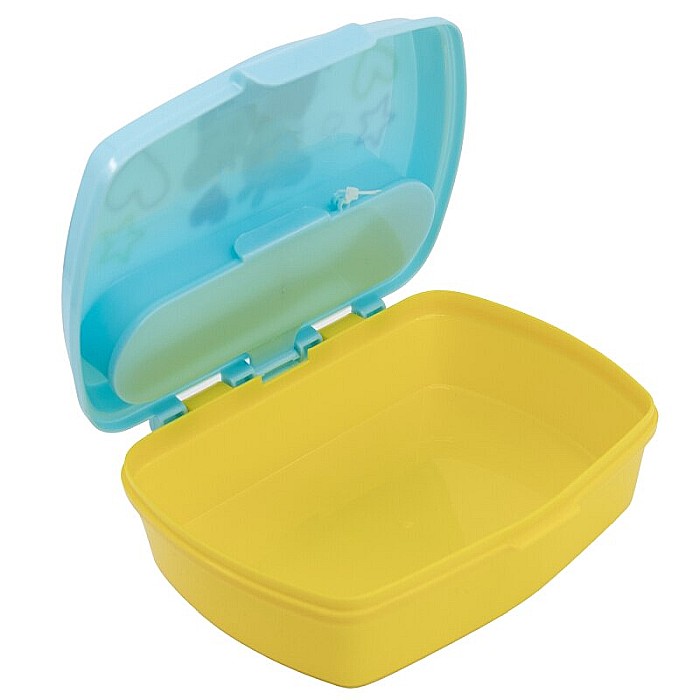 Cutie sandwich cu lingură și furculiță, multicolor, plastic fără BPA, Core, Peppa Pig [3]