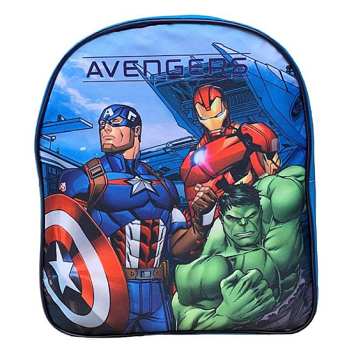 Ghiozdan copii, 30x26x10 cm, multicolor, bretele ajustabile, Avengers [3]
