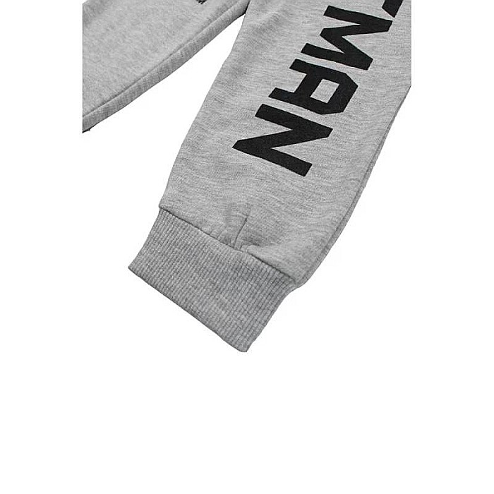 Pantaloni trening băieți, vătuiți, gri,  Batman [4]