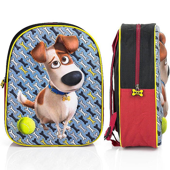 Ghiozdan multicolor 3D, 33 x 25 x 9 cm, Secret Life of Pets [3]
