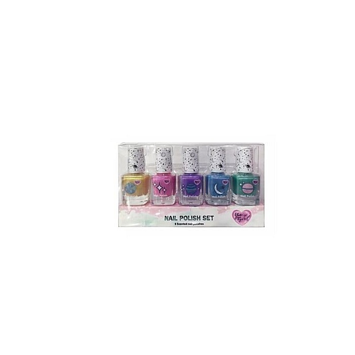Set lac de unghii, 5 piese, multicolor, 14x8x3 cm, You go Girl [1]