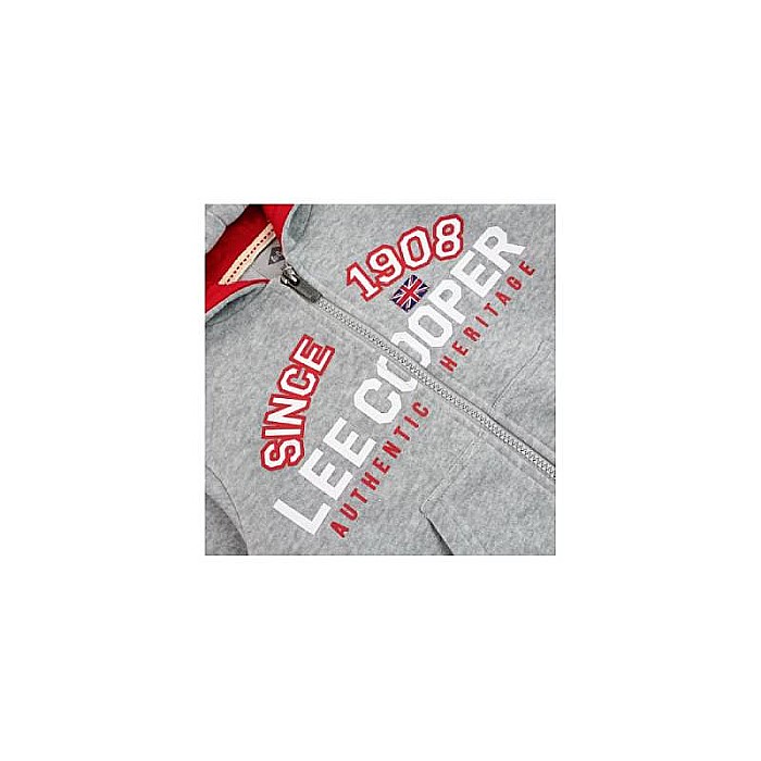 Hanorac copii, gri, Authentic Heritage, Lee Cooper [3]