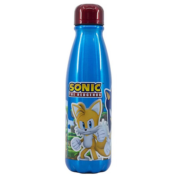 Sticlă copii Sonic, aluminiu, 600 ml [1]