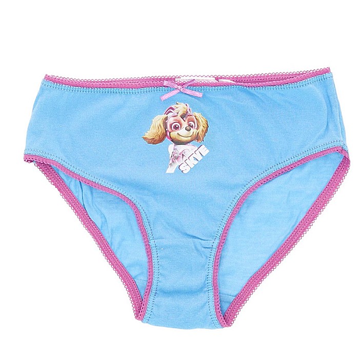 Set 4 perechi de chiloți pentru fetițe, multicolor, Paw Patrol [3]