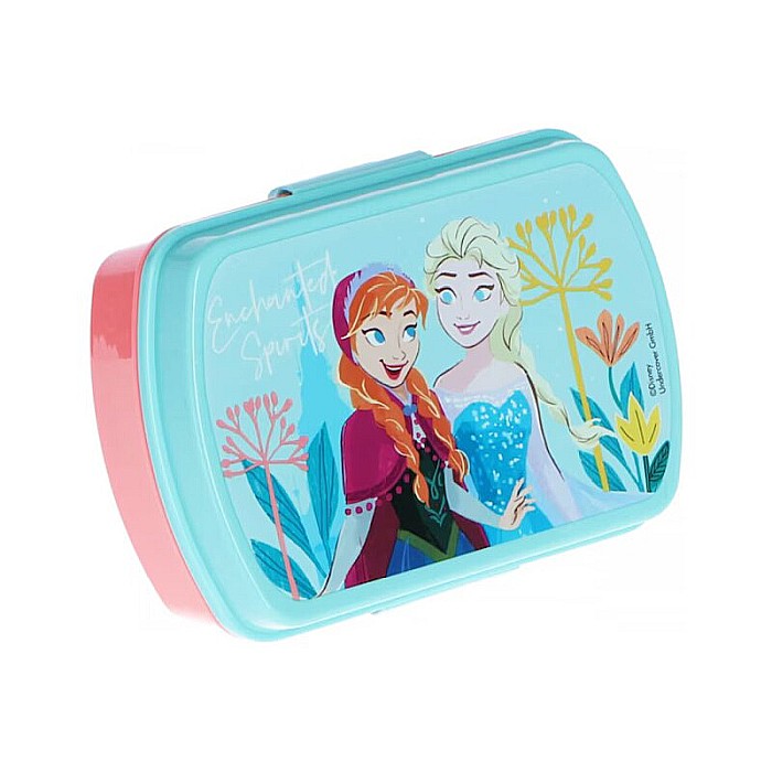 Cutie sandwich multicolor, 20x8 cm, din plastic fără BPA, Frozen [2]