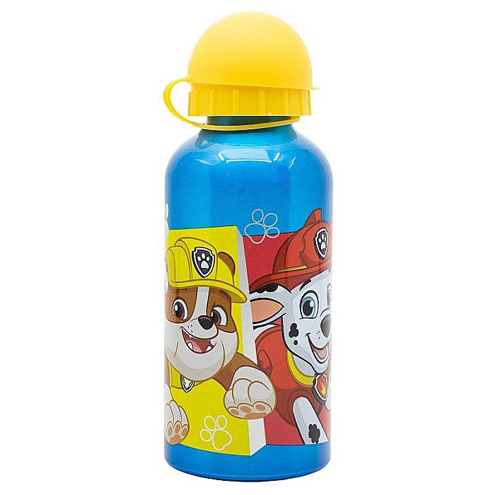 Sticlă de apă, pentru copii, din aluminiu, fără BPA, multicolor, 400 ml, Pup Power, Paw Patrol [2]
