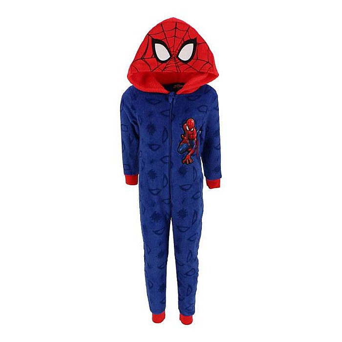 Pijama tip Overall coral-fleece Spiderman [1]