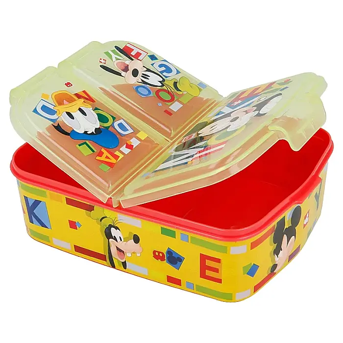 Cutie pentru prânz, multicolor, fără BPA, Mickey Mouse, 2201 [3]
