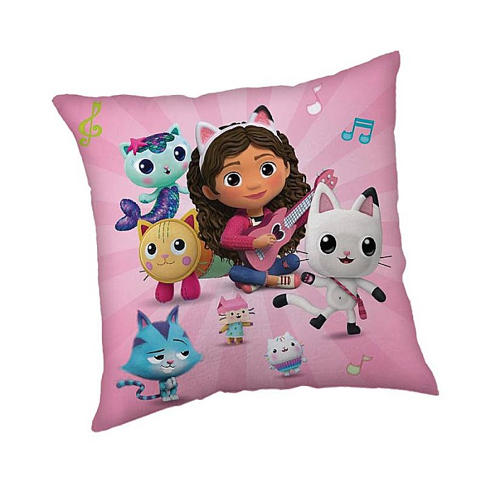 Pernă multicolor 40 x 40 cm, Gabby's Dollhouse [1]