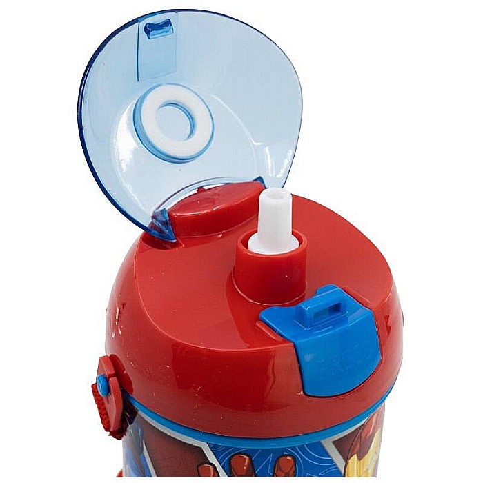 Sticlă pentru apă, anticurgere, multicolor, 450 ml, fără BPA, Heraldic Army, Avengers [2]