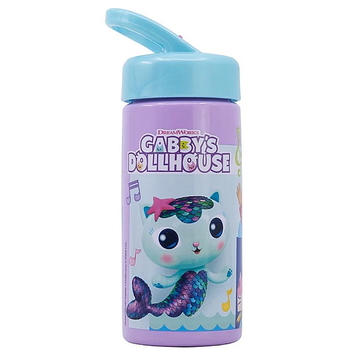 Sticlă plastic sport Gabby's Dollhouse 410 ml Mov [1]