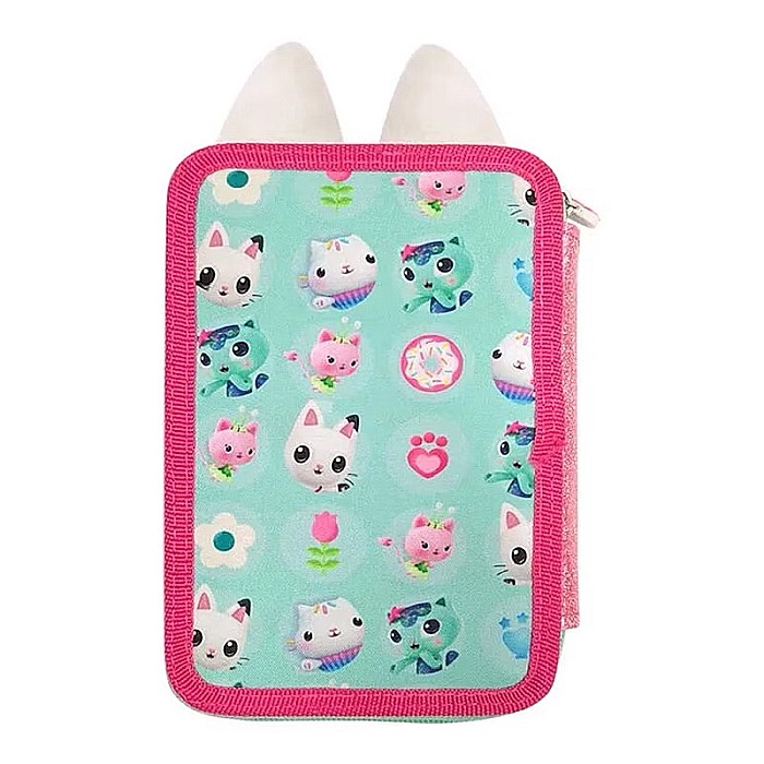 Penar cu două compartimente, KidsLicencing, Gabby's Dollhouse, echipat, multicolor [3]