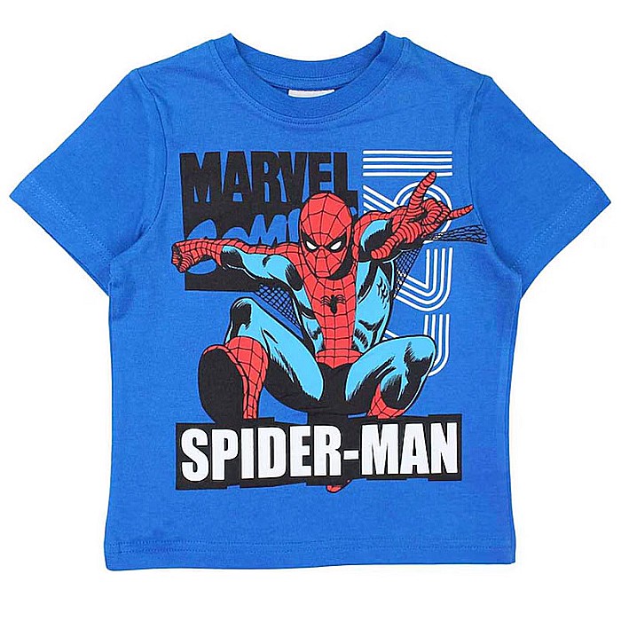 Tricou copii 100% bumbac, albastru, Spiderman [1]