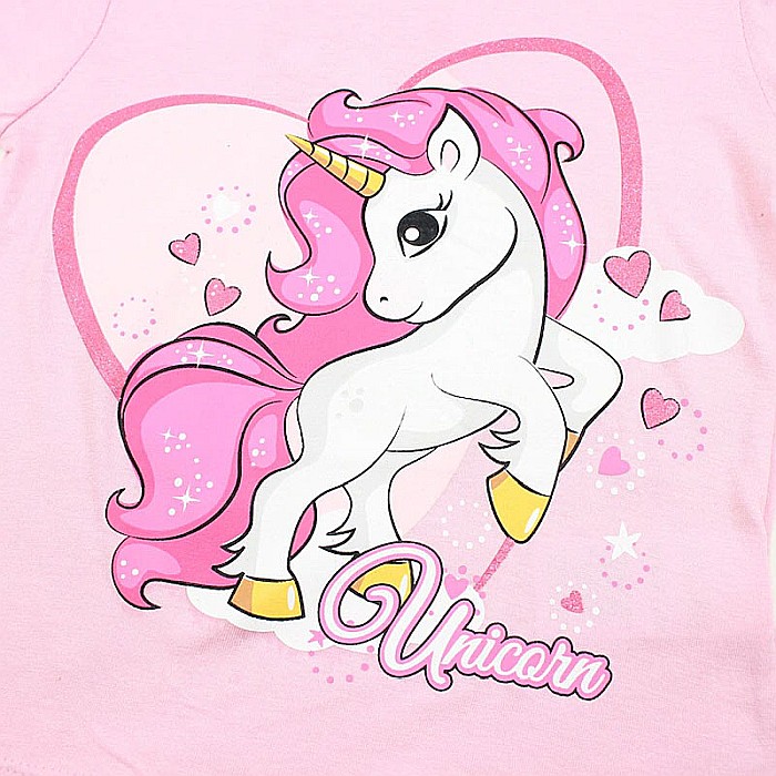 Tricou copii, 100% bumbac, multicolor, Unicorn [2]
