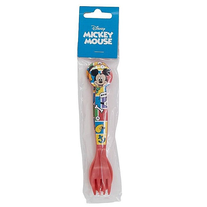 Set 2 tacâmuri plastic Disney Mickey Mouse Roșu [2]